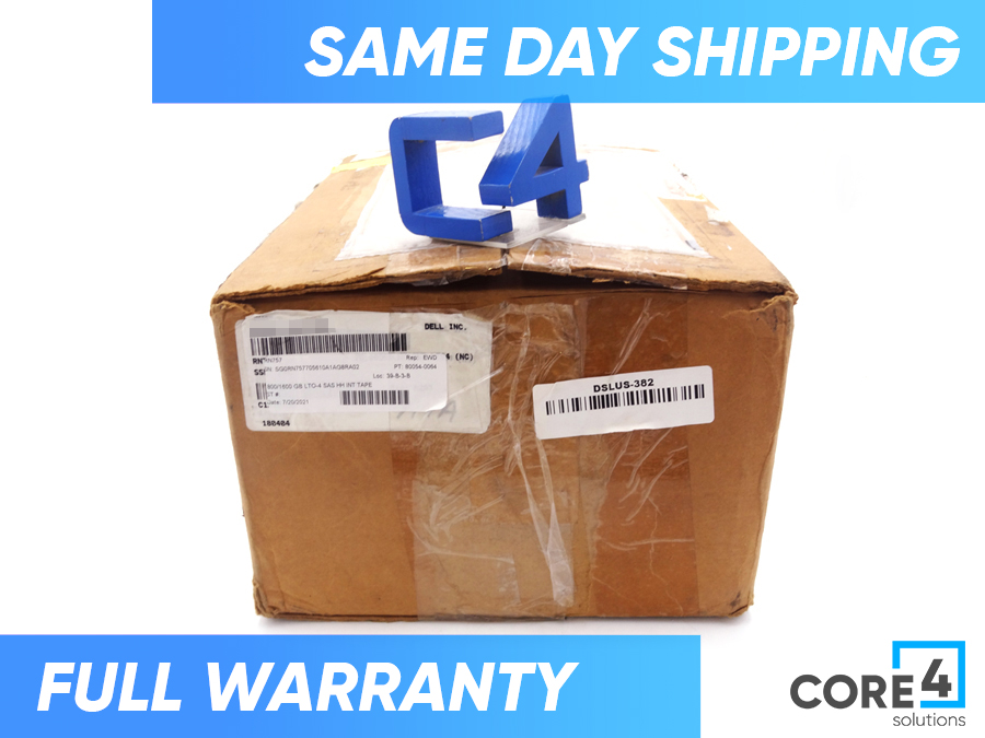DELL RN757 800/1600 GB LTO-4 SAS HH INT TAPE DRIVE *New* - 45E1036