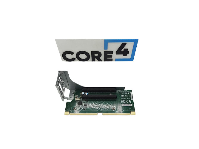 SUPERMICRO RSC-S2-66 Supermicro 2U 2x WIO x16 PCIe riser LEFT