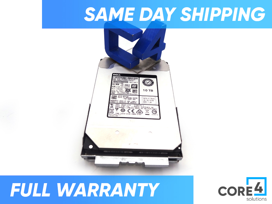 DELL RVFR2 10TB 7.2K 3.5 SATA 512E HDD