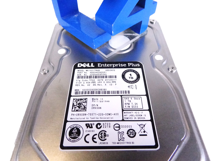 DELL RVX9N EQUALLOGIC 1TB NL SAS
