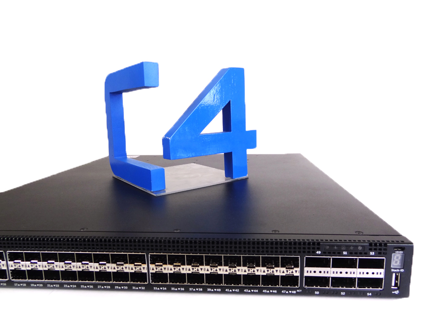 DELL S4048-ON 48x 10GBE SFP SWITCH W/ DUAL POWER - RAILS AVAILABLE