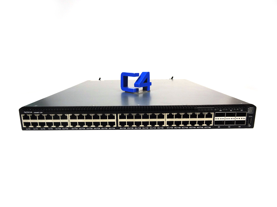 DELL S4048T-ON-RA NETWORKING S4048T-ON REVERSE SWITCH w/ Dual Power and Rails
