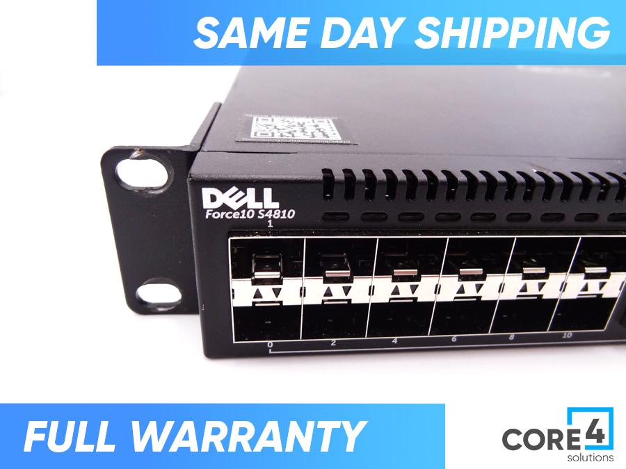 DELL S4810P-AC-R FORCE 10 48 PORT SWITCH 