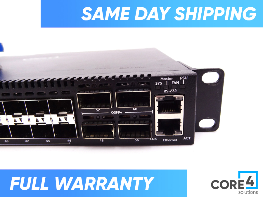 DELL S4810P-AC-R FORCE 10 48 PORT SWITCH 