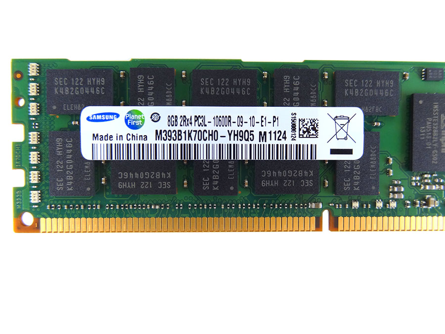 SAMSUNG M393B1K70CH0-YH9Q5 8GB PC3L-10600R DDR3-1333 DIMM