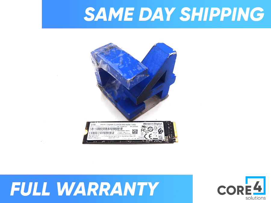 WD SDAQNTX-2T00-1022 2TB SN720 m.2 NVMe 2280 SSD 