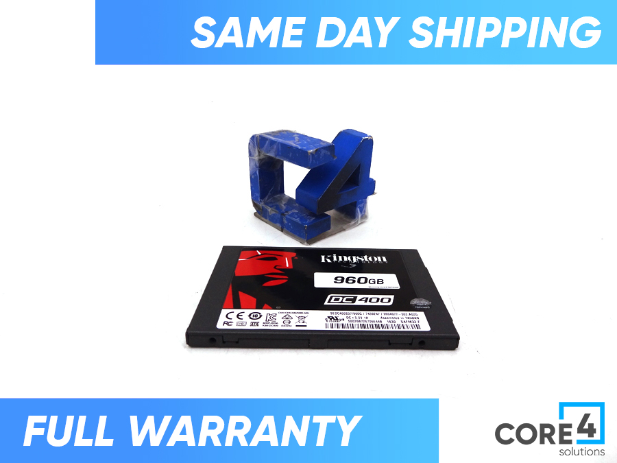 KINGSTON SEDC400S37/960G 960GB DC400 2.5IN SATA 6GBPS SSD