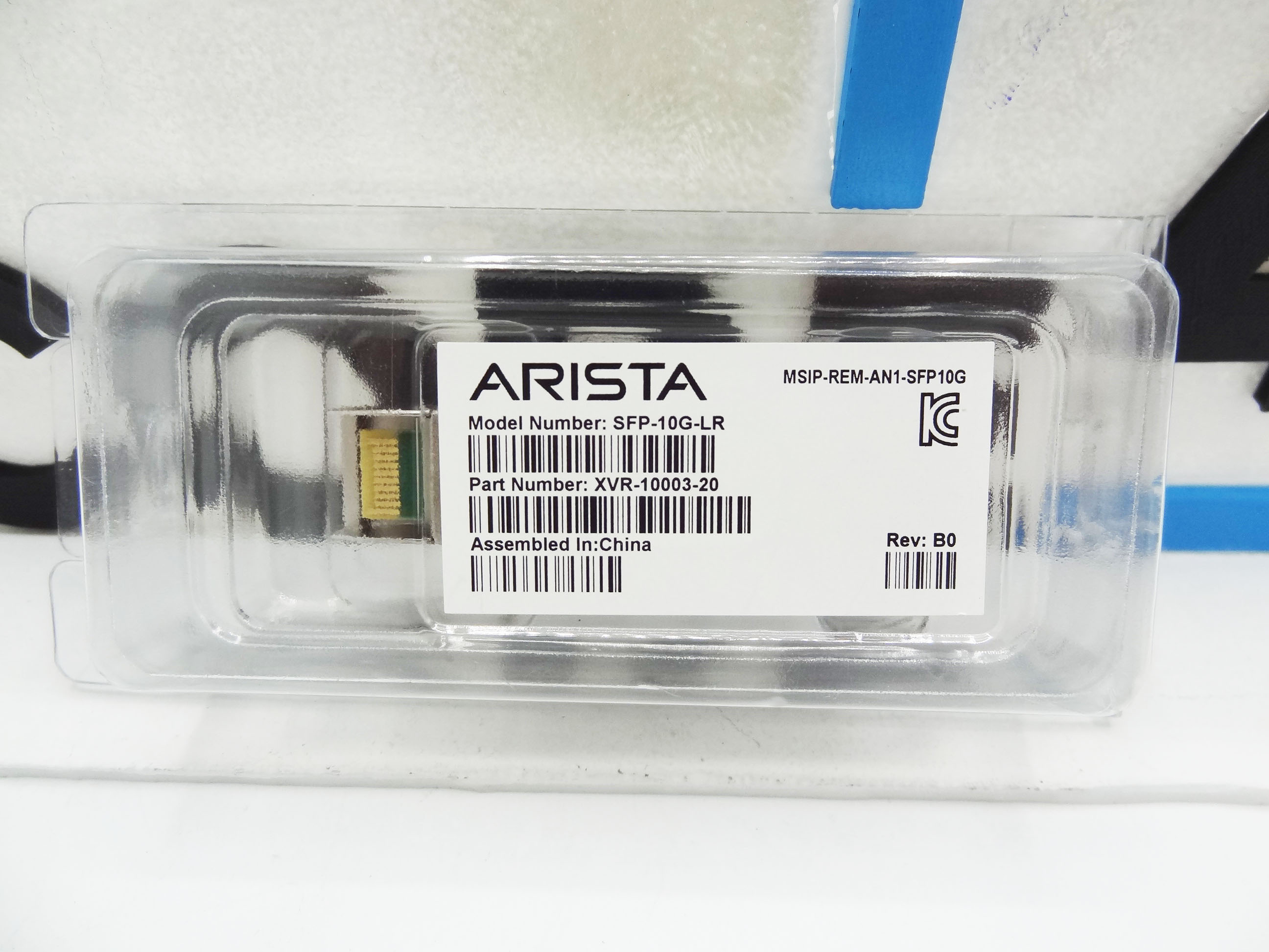 ARISTA SFP-10G-LR ARISTA 10GB SFP+ LR MODULE, SMF
