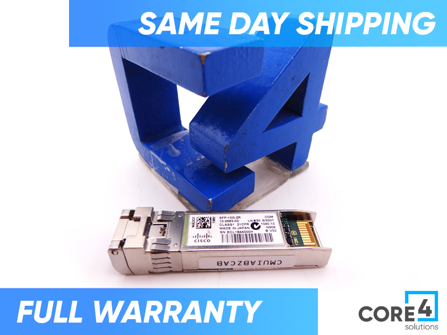 CISCO SFP-10G-ZR 10GBASE-ZR SFP Module, Enterprise-Class