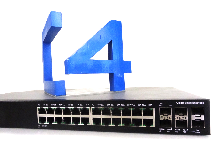 Cisco SG500X-24 24-Port GB with 4-Port 10-GB Switch
