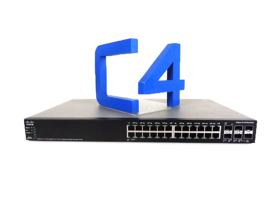 Cisco SG500X-24 24-Port GB with 4-Port 10-GB Switch