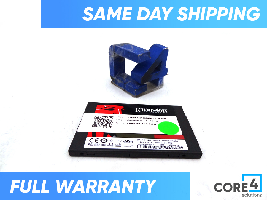 KINGSTON SKC400S37/128G 128GB 2.5IN SATA 6GBPS SSD