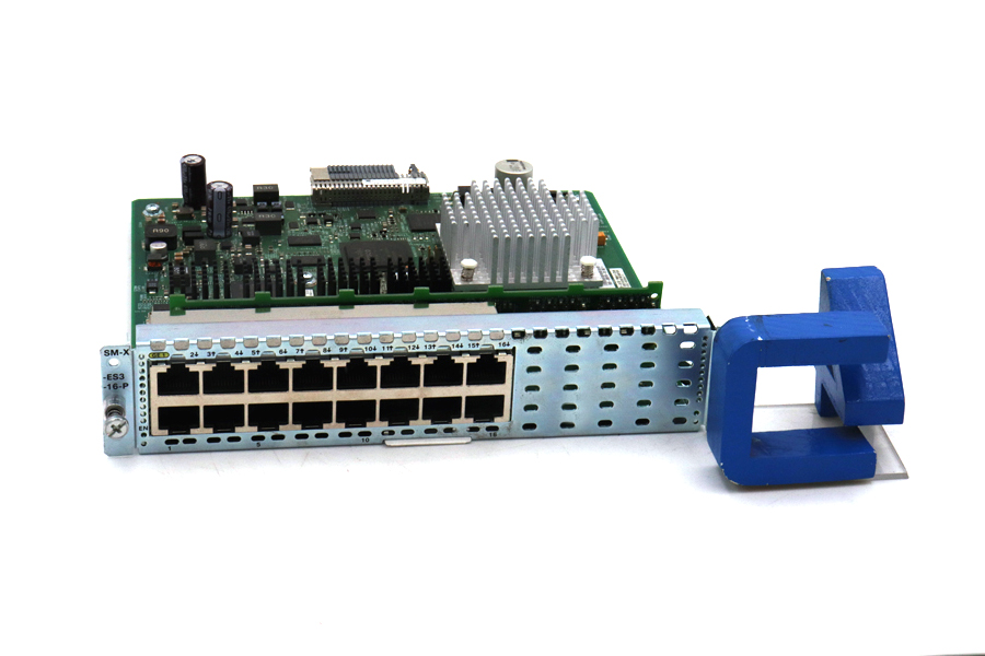 CISCO SM-X-ES3-16-P SM-X ETHERSWITCH SM L2/3 SWITCHING 16 GE+ PORT MODULE