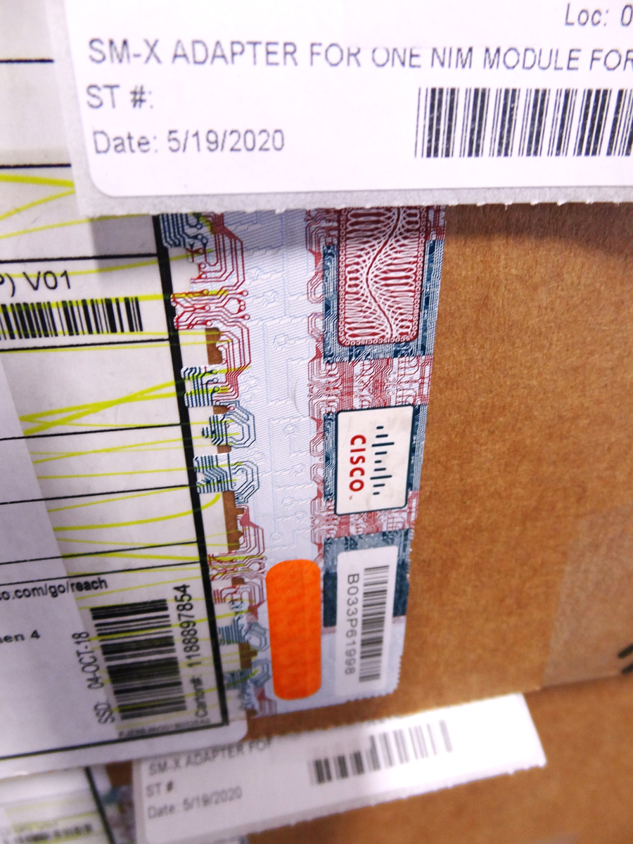 CISCO SM-X-NIM-ADPTR SM-X ADAPTER FOR ONE NIM MODULE *New Sealed* 