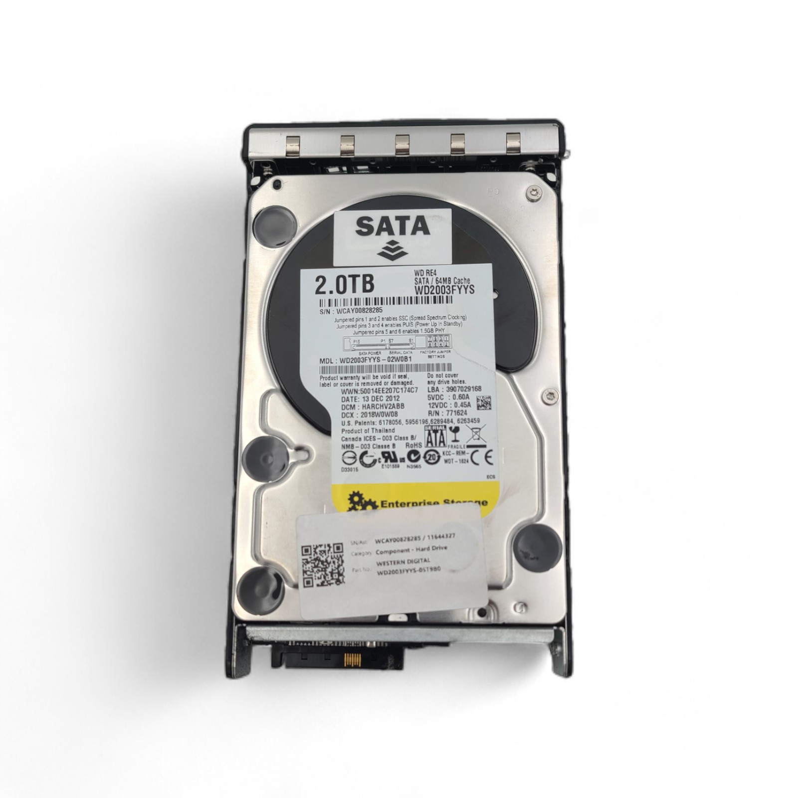 HP SP-HDD-2TB-SATA NIMBLE 2TB GEN1 SATA W INTERPOSER