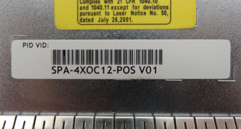 CISCO SPA-4XOC12-POS CISCO 4-PORT OC-12C/STM-4 POS SHARR