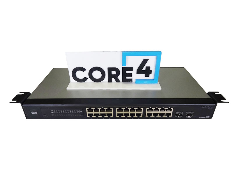 CISCO SR2024 Cisco 24-Port 101001000 Gigabit Ethernet Network Switch