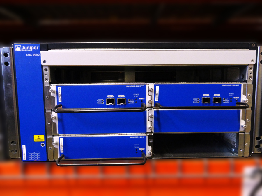 JUNIPER SRX3600BASE-AC SRX3600 CHASSIS, MIDPLANE, FAN, REH