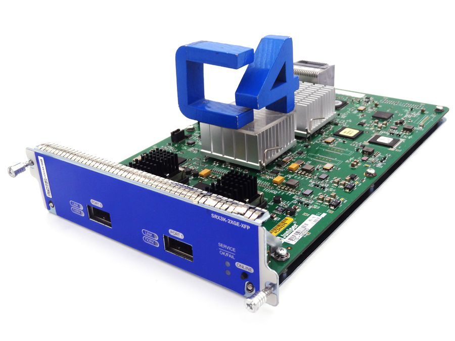 JUNIPER SRX3K-2XGE-XFP 10GE I/O CARD 710-020320 F0