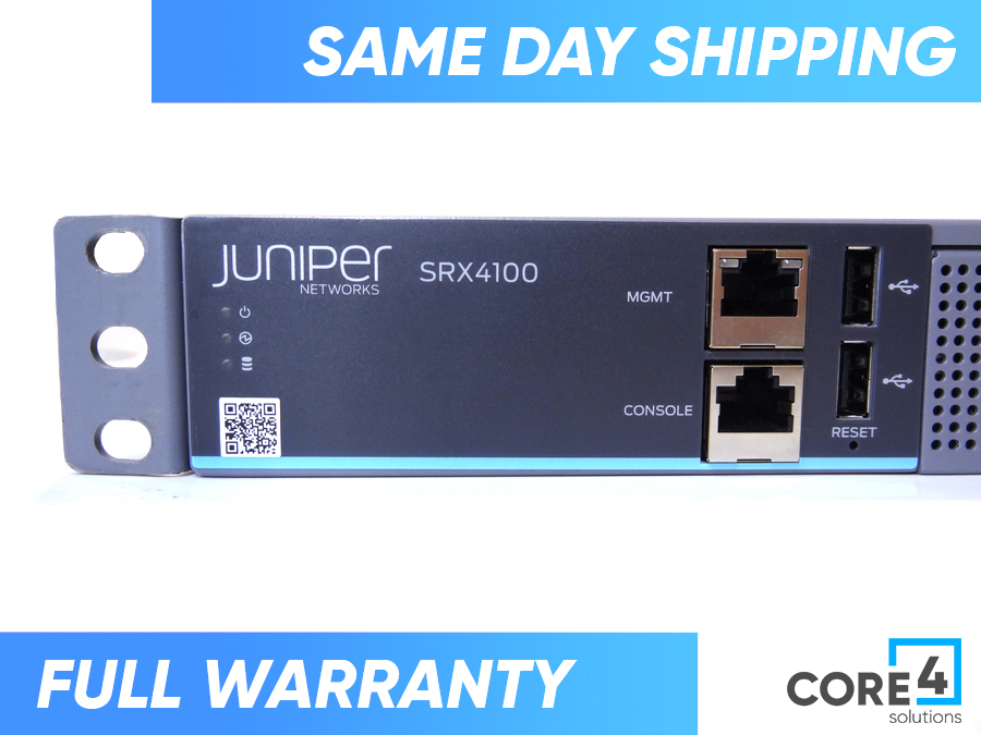JUNIPER SRX4100-AC SRX4100 Services Gateway - Security Appliance 