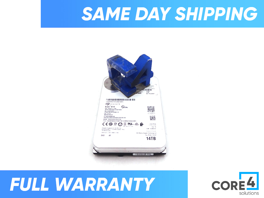 IBM ST14000NM004G 14TB SAS SED 12GBPS 7.2K 3.5in HDD