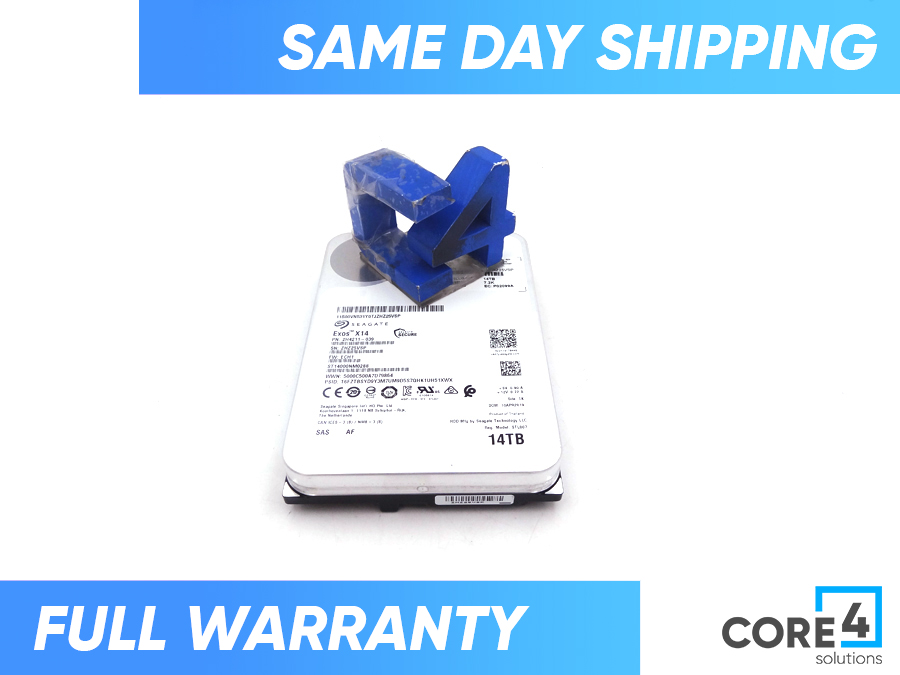 IBM ST14000NM0288 14TB 12GBPS SAS EXOS SED 3.5IN 512/4KN HDD