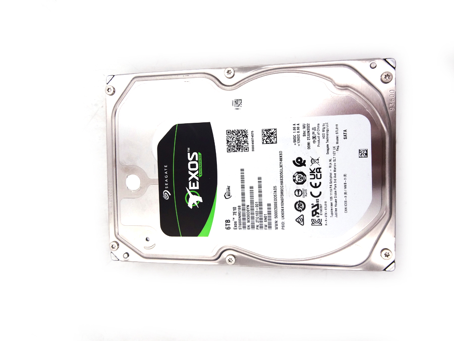 SEAGATE ST6000NM019B 6TB 7E10 EXOS 512E4KN 7.2K SATA 3.5 HDD