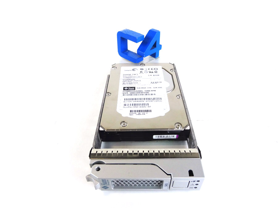 SUN 390-0335 300GB 15K SAS DISK DRIVE - ST3300655S​S, 540-7560