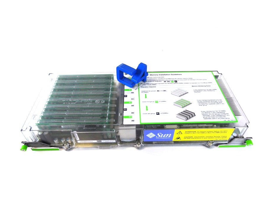 SUN 501-7058 2X 1.5GHZ CPU/MEM BOARD V890