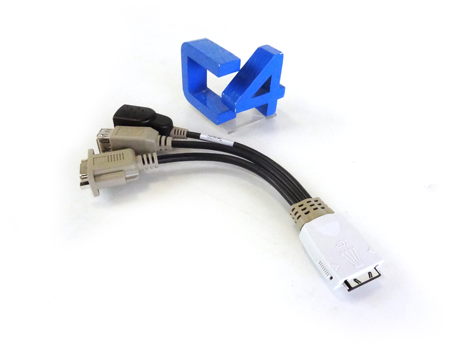 SUN 7046680 USB/VGA/RJ45 Dongle Cable Adapter - X4622A, 530-3936