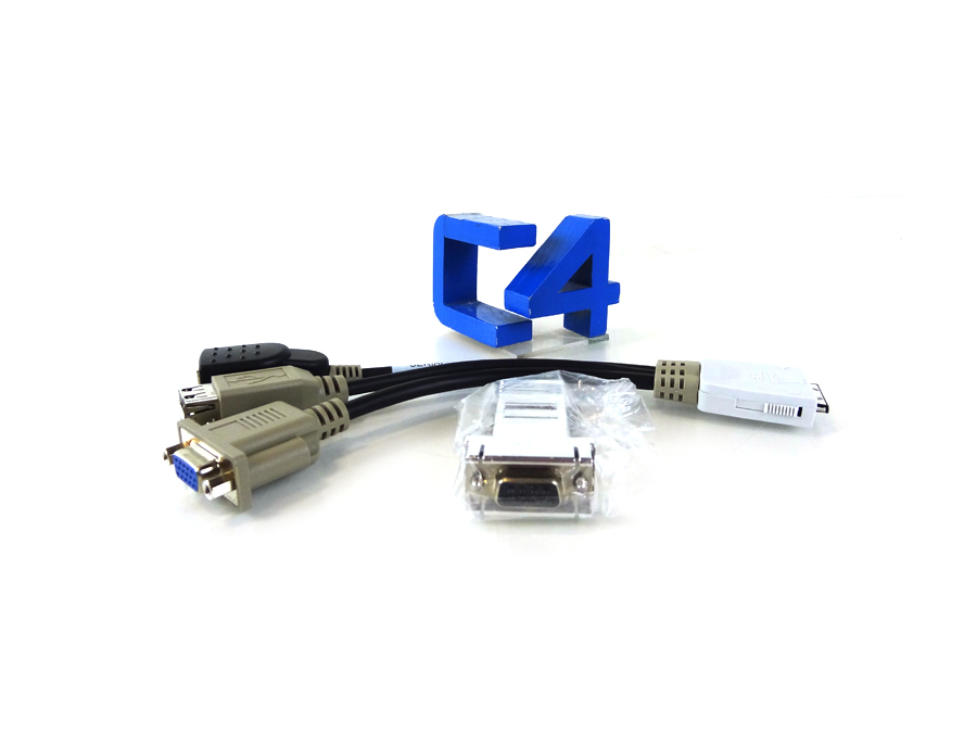 SUN 7046680 DONGLE CABLE USB/VGA/DB-9/RJ45 *New Bulk* - X4622A, 530-3936