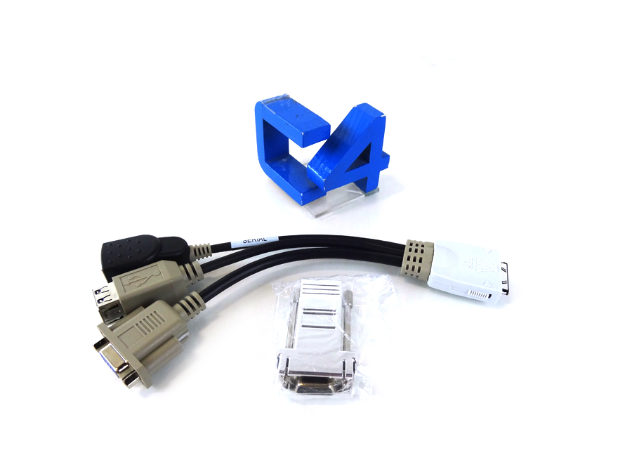 SUN 7046680 DONGLE CABLE USB/VGA/DB-9/RJ45 *New Bulk* - X4622A, 530-3936