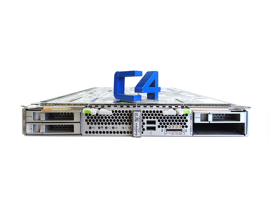 SUN X3-2B ORACLE X3-2B BASE BLADE SERVER w/ motherboard heatsinks & REM Card 