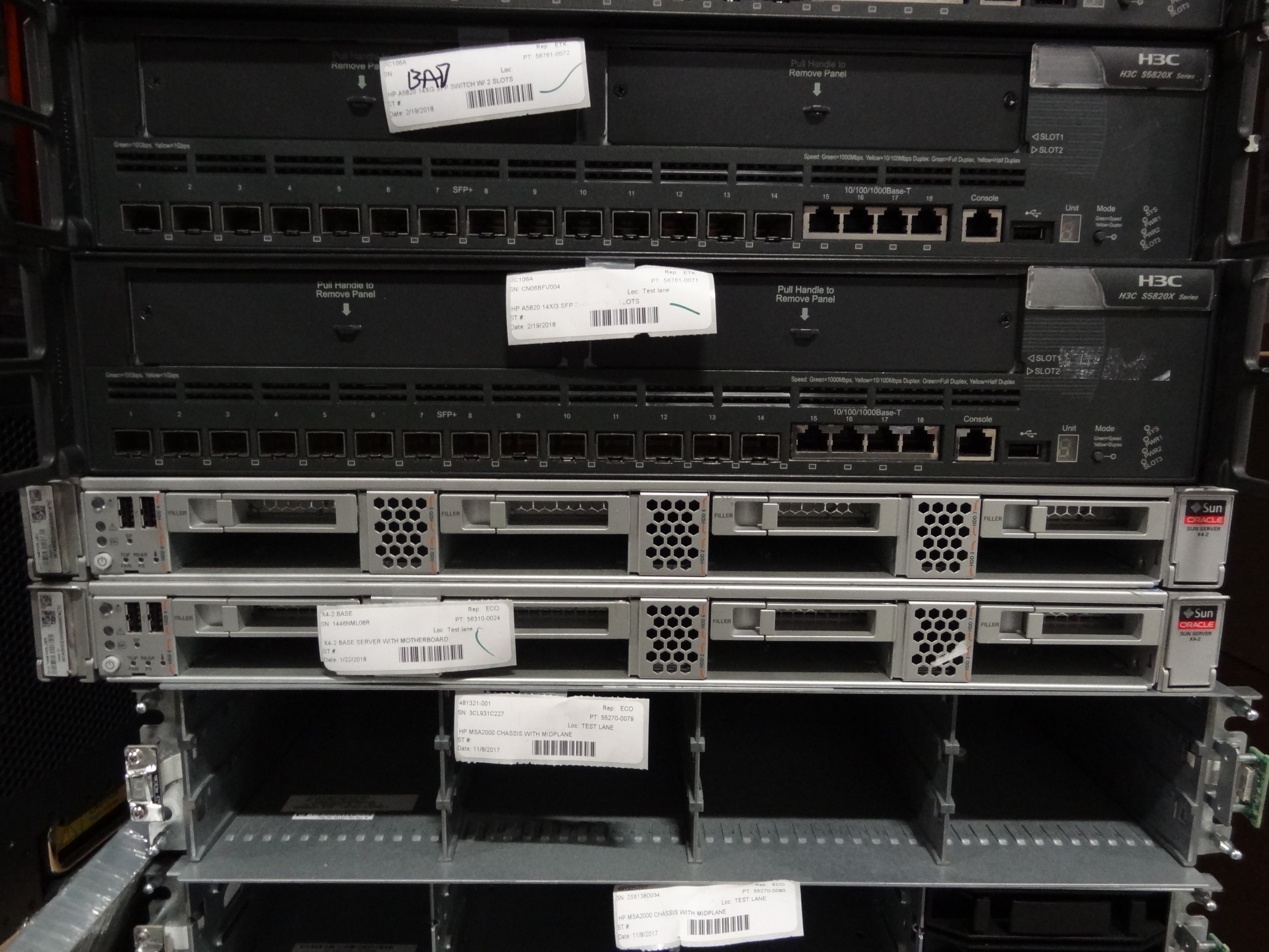 SUN X4-2 BASE SERVER WITH MOTHERBOARD