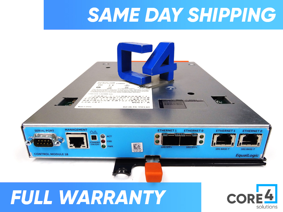 DELL TXTV0 EQUALLOGIC TYPE 18 ISCSI 10G CNTRL - 540-BBJP, 70-0480, M1GDN