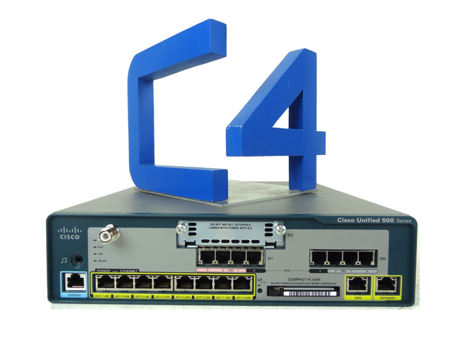CISCO UC520W-16U-4FXO-K9 UC520 WIRELESS VOIP ROUTER