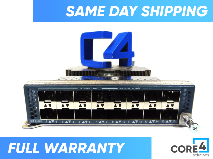 CISCO UCS-FI-E16UP UCS 6200 16-PORT EXPANSION ME 