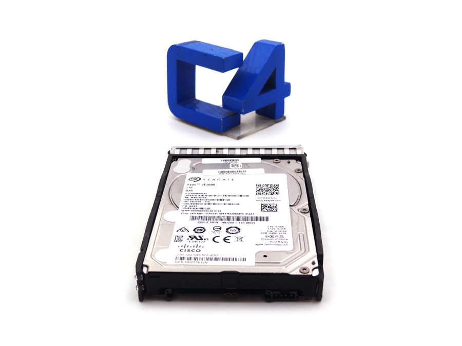CISCO UCS-HD2T7K12N 2TB 7.2K 12G 2.5 SAS HARD DRIVE