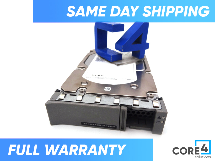 CISCO UCS-HDD300GI2F208 15K 300GB SAS HDD - UCS