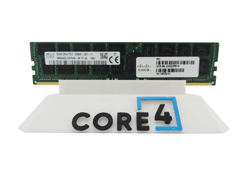 CISCO UCS-ML-X32G2RS-H CISCO 32GB (132GB) 2RX4 PC4-21300V-L DDR4-2666MHZ LRDIMM