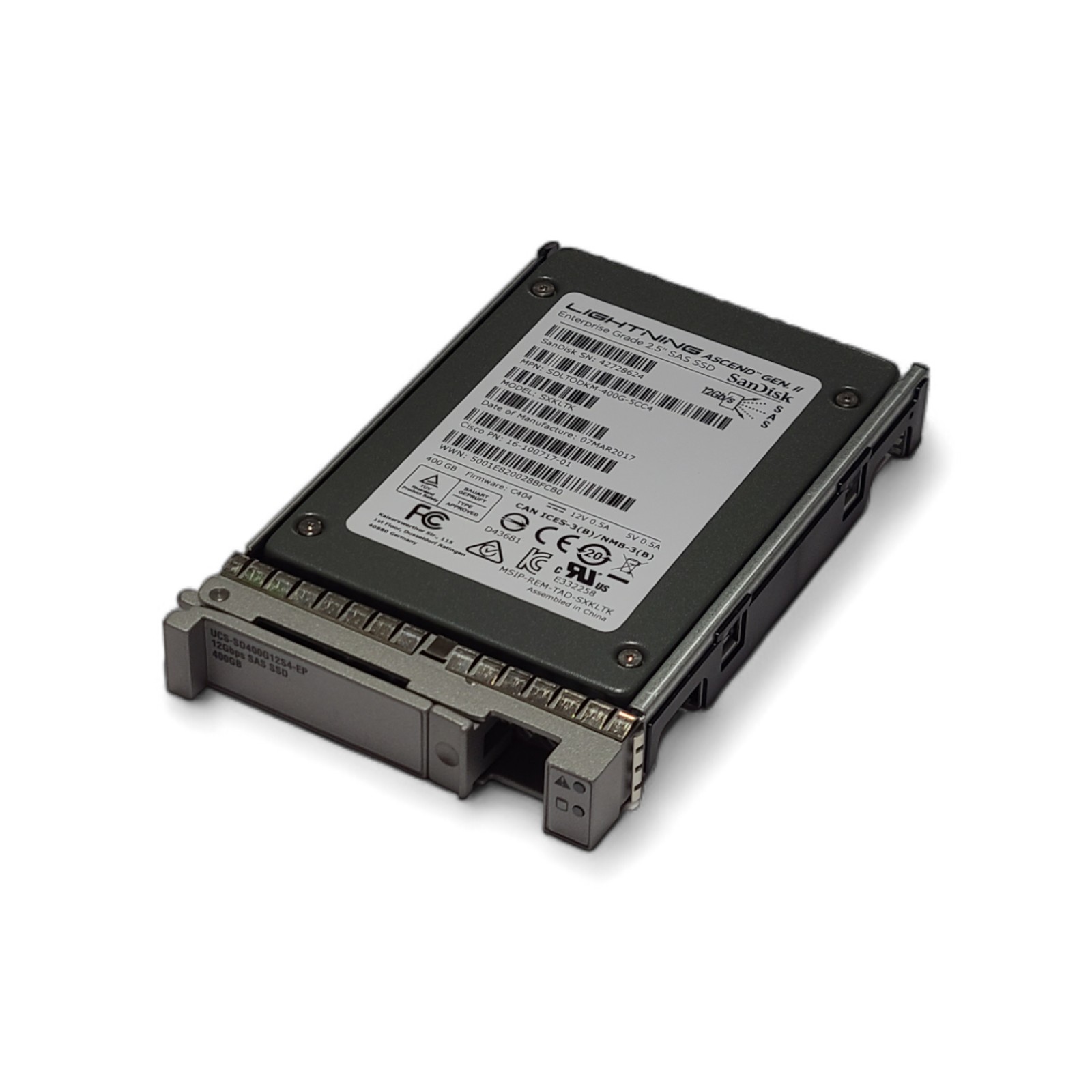 CISCO UCS-SD400G12S4-EP UCS-SD400G12S4-EP CISCO 400GB ENTER