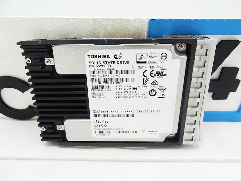 CISCO UCS-SD800H123X-EP Cisco 800GB SAS 12Gbs 2.5in SSD