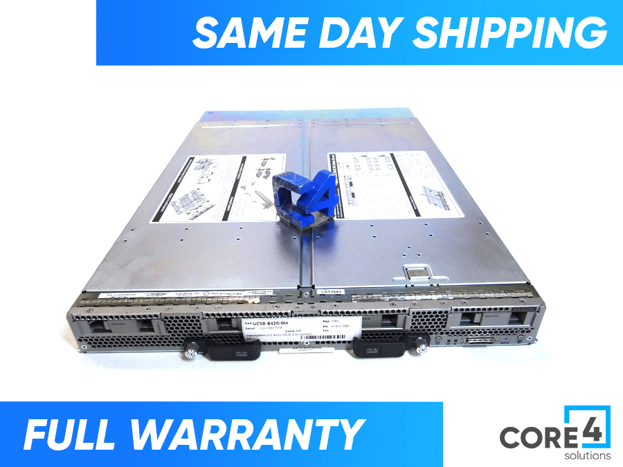 CISCO UCSB-B420-M4 UCS B420 M4 BLADE SERVER 