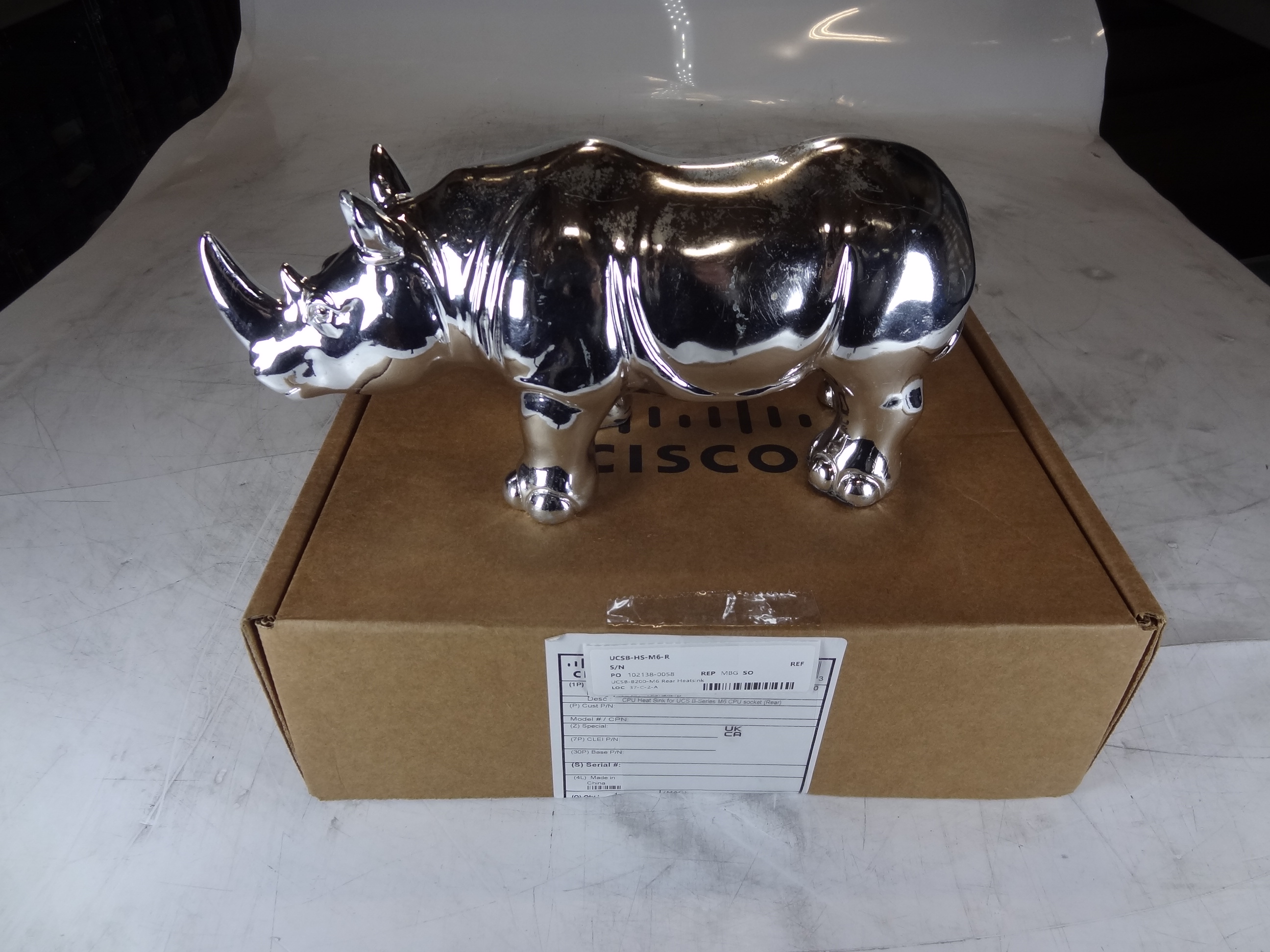 CISCO UCSB-HS-M6-R UCSB-B200-M6 Rear Heatsink