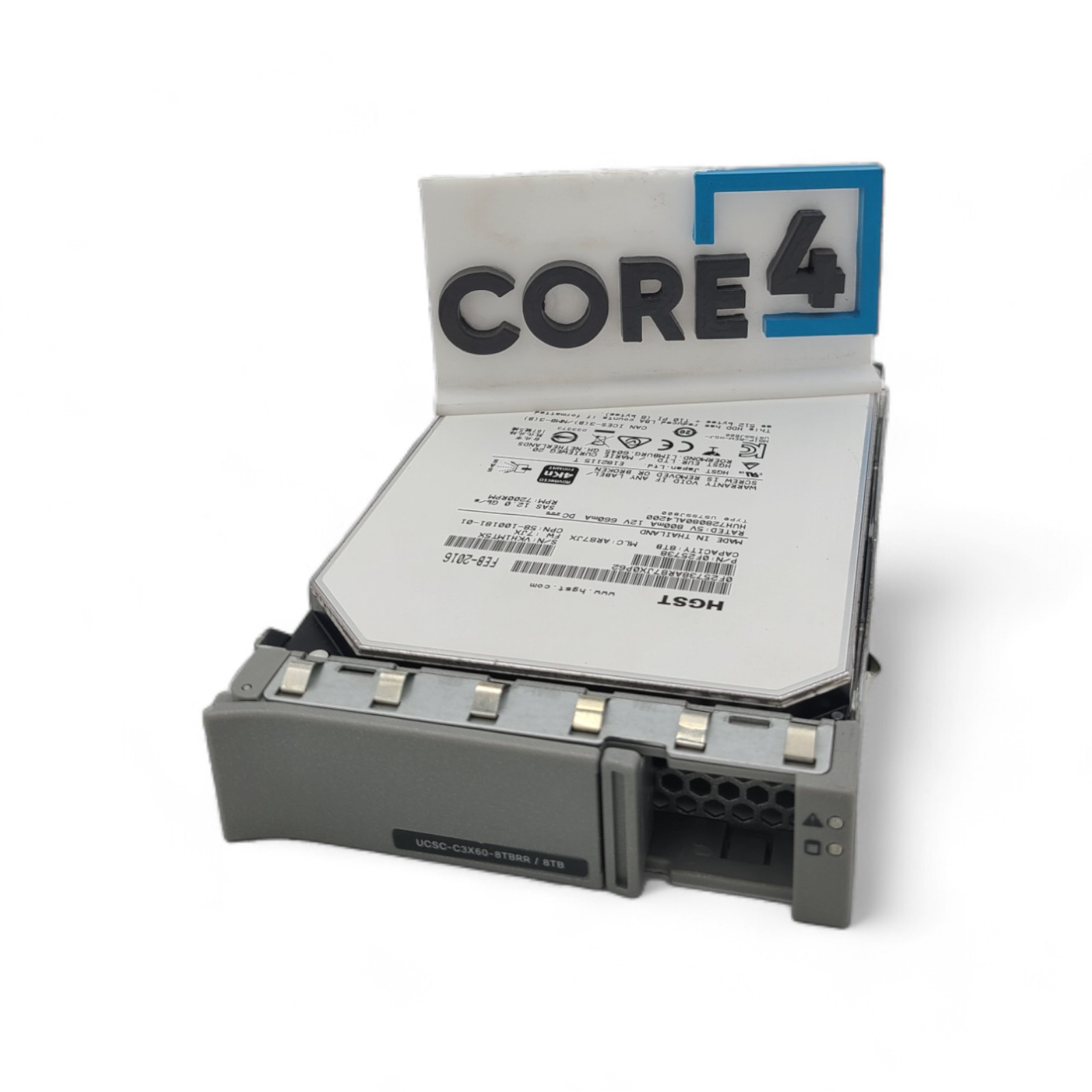 CISCO UCSC-C3X60-8TBRR Cisco 8TB 7200RPM SAS 12Gbps 3.5-inch HDD