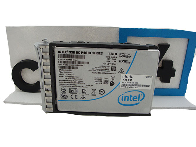 CISCO UCSC-NVME2H-I1600 Cisco 1.6TB 2.5 U.2 INTEL P4600 NVME