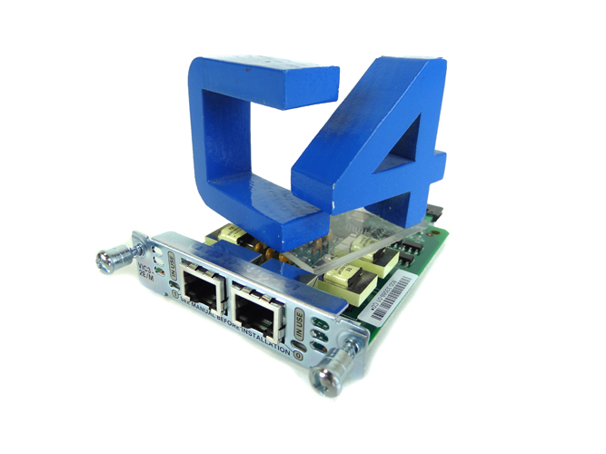 CISCO VIC3-2EM CISCO TWO PORT VOICE INTERFACE CARM