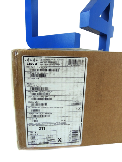 CISCO VS-S2T-10G CISCO SUP 2T, 2 X 10GBE, PFC4