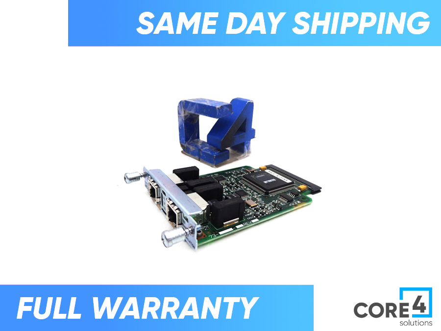 CISCO VWIC-2MFT-T1-DI 2-PORT RJ-48 MULTIFLEX TRUNK - T1