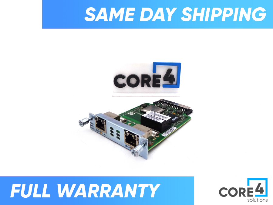 CISCO VWIC3-2MFT-T1/E1 2 PORT T1/E1 GEN 3 VOICE/WAN CARD